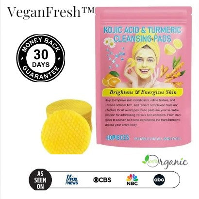 VeganFresh™ Kojic Tumeric Cleansing Pads