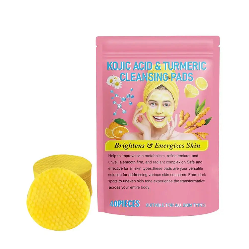 VeganFresh™ Kojic Tumeric Cleansing Pads