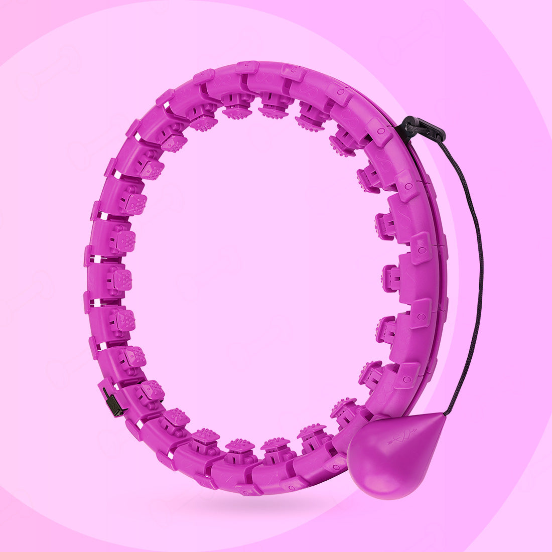 CoreSculpt™ Weighted Adjustable Hoop