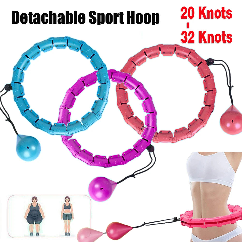 CoreSculpt™ Weighted Adjustable Hoop