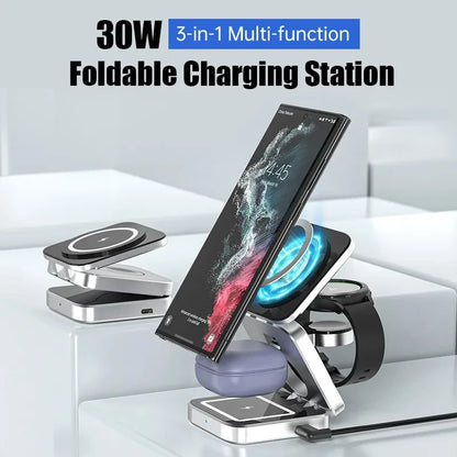 TriFold™ Magnetic Charge Station