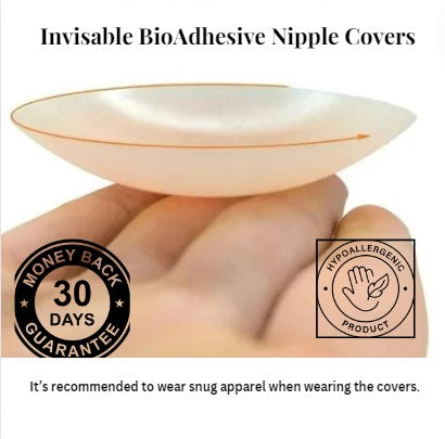 Invisible BioAdhesive Nipple Covers